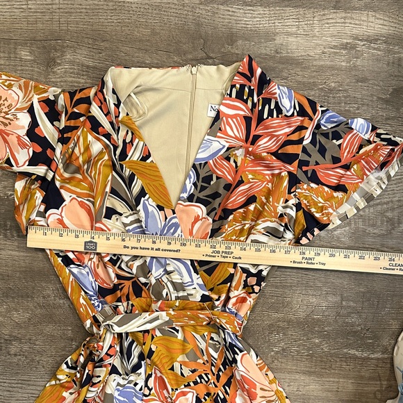 NorthStyle Faux Wrap Dress Size 14 - Picture 6 of 8